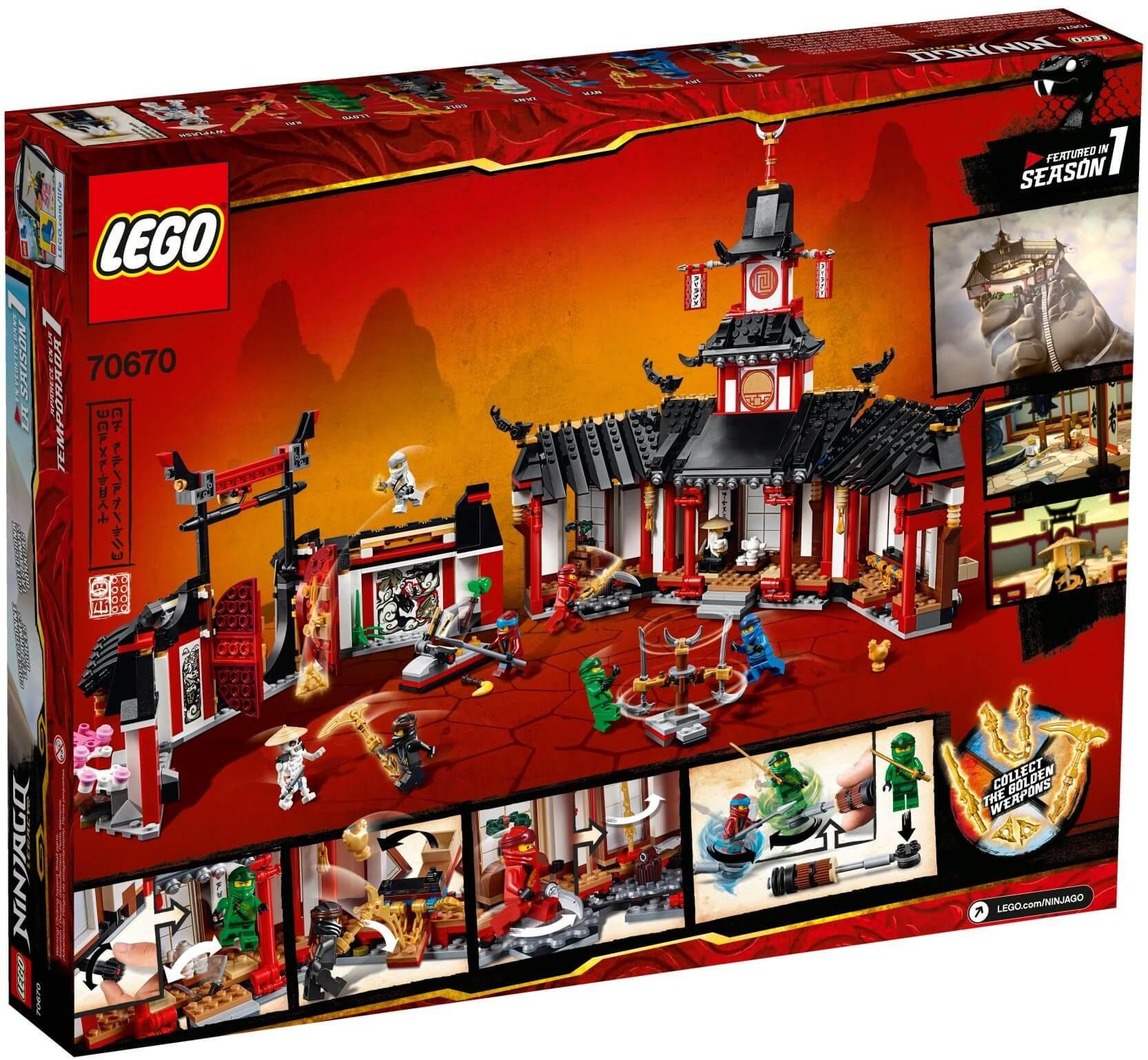 Lego Ninjago – Tu viện Spinjitzu 70670
