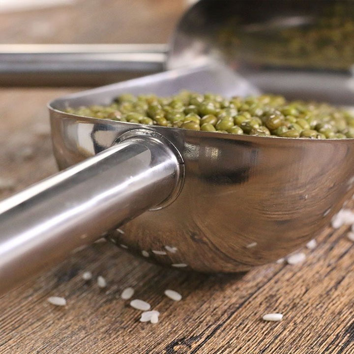 Dụng cụ xúc đá - xẻng xúc đá inox không gỉ