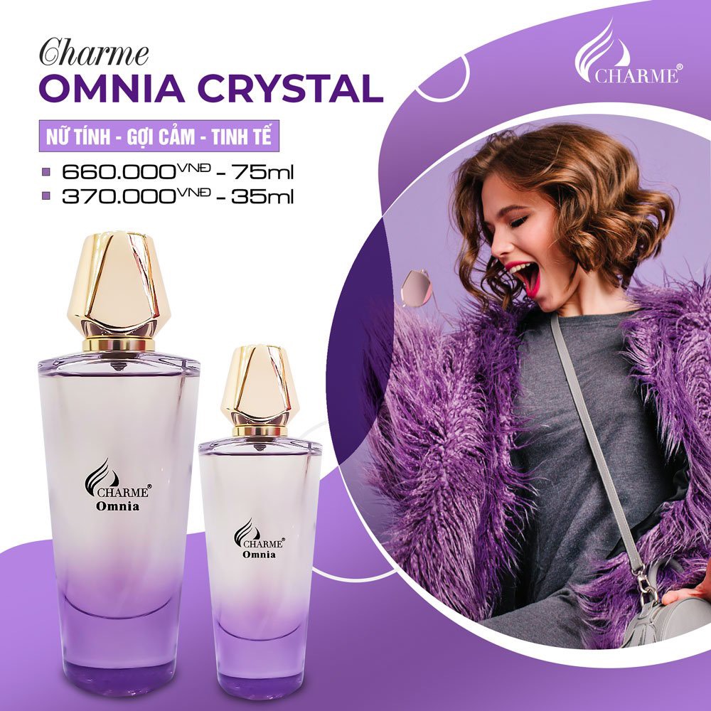 Nước hoa Nữ Charme Omnia Crystal 35ml