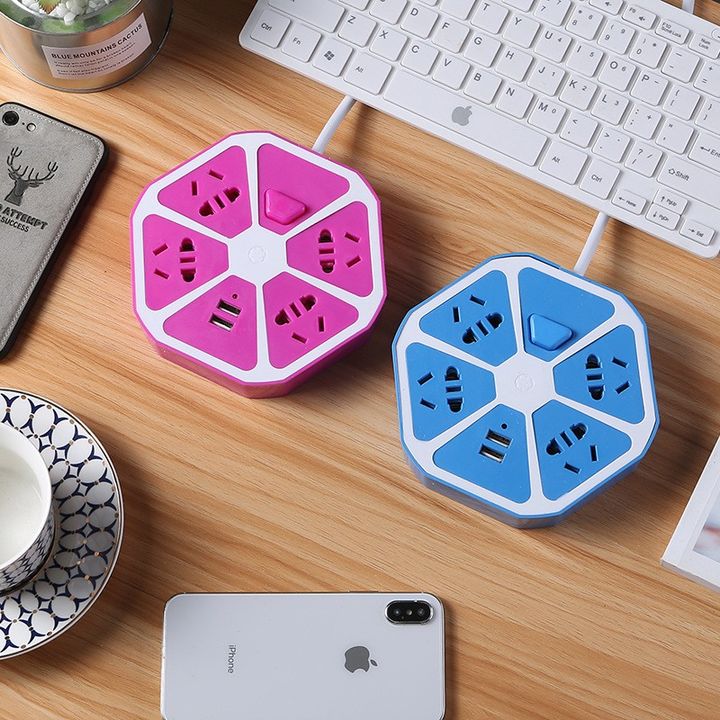 Ổ điện trái cam có cổng USB
