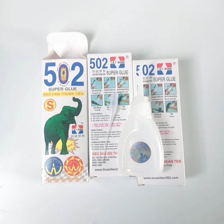 Combo 2 lọ Keo 502 siêu sính