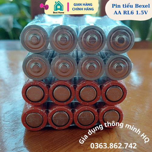 Pin tiểu Bexel Alkaline AA LR6 1.5V (1 vỉ 4 viên)