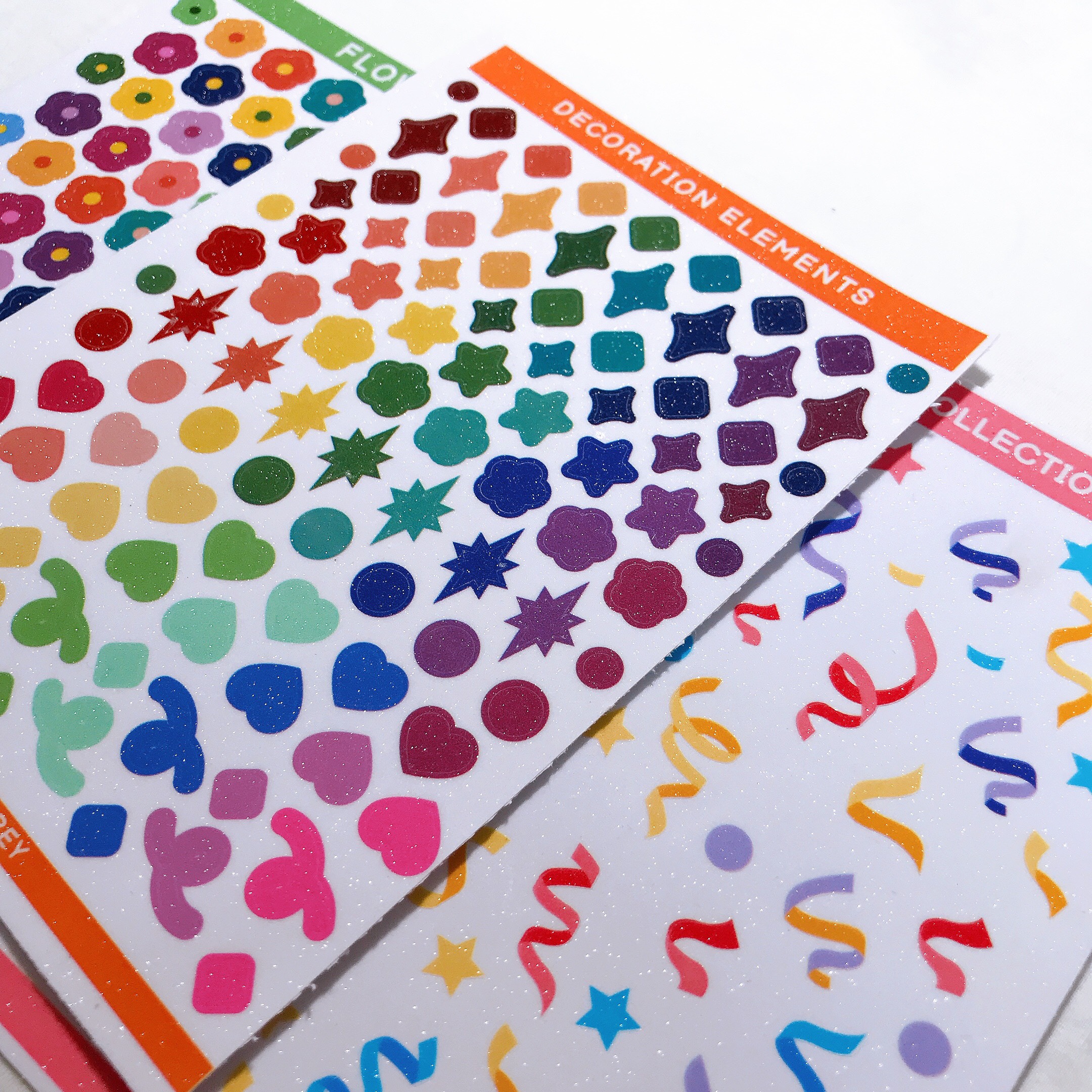 Sticker decoration Toploader, sticker decorative window cute