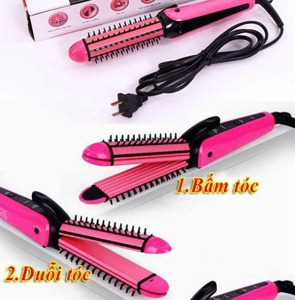 Máy làm tóc đa năng - Lược điện tạo kiểu tóc 3 in 1