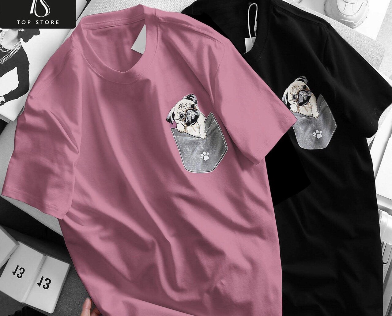 Áo thun tay lỡ form rộng unisex (hình thật)