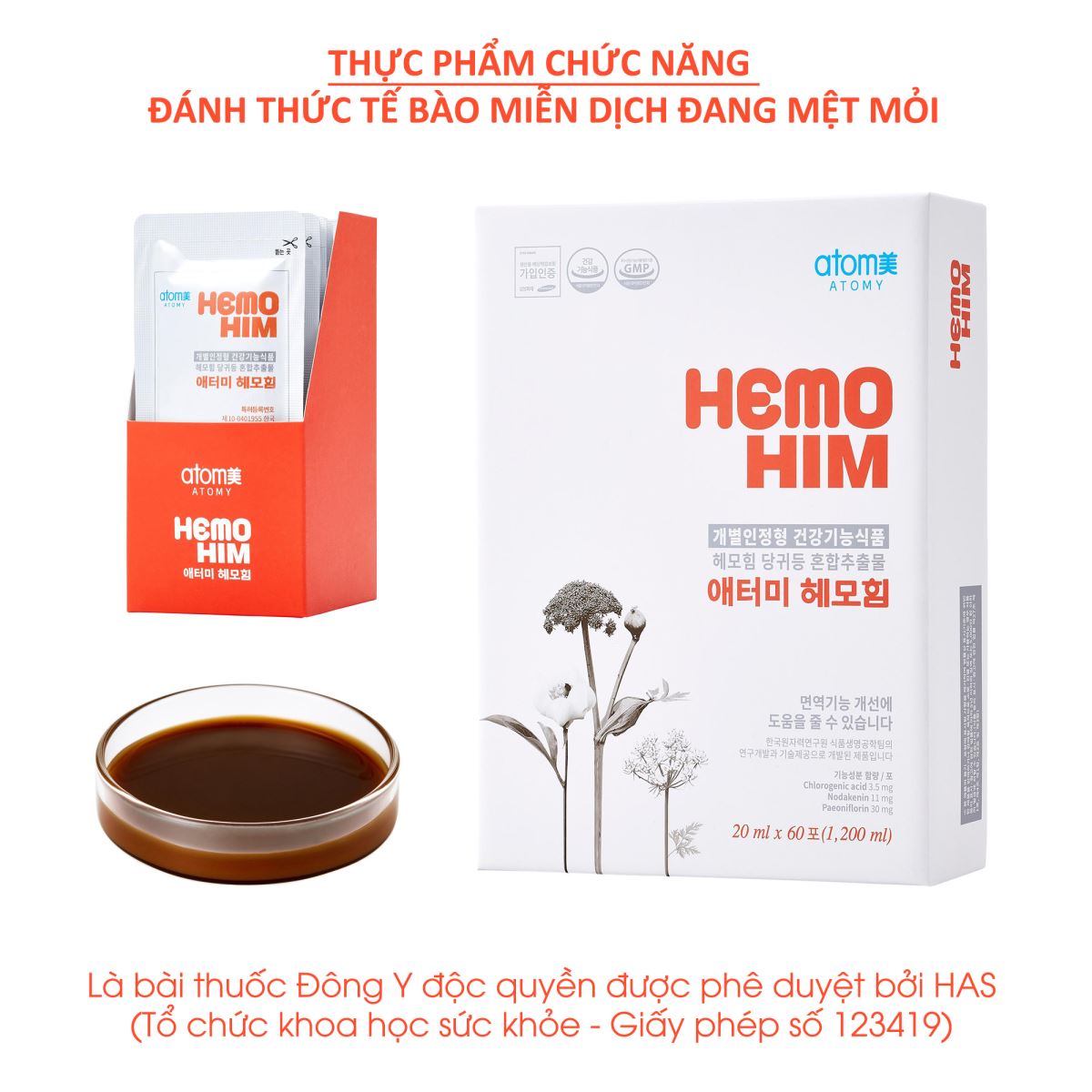 Thực phẩm chức năng Hàn Quốc Atomy Hemohim