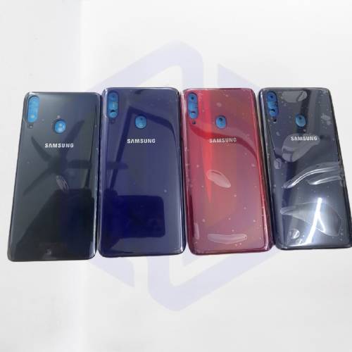 Bộ vỏ + khay sim samsung a20s / sm-a207f