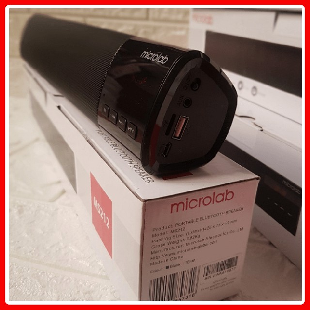 Loa Bluetooth Microlab MS212 - BH 12 Tháng