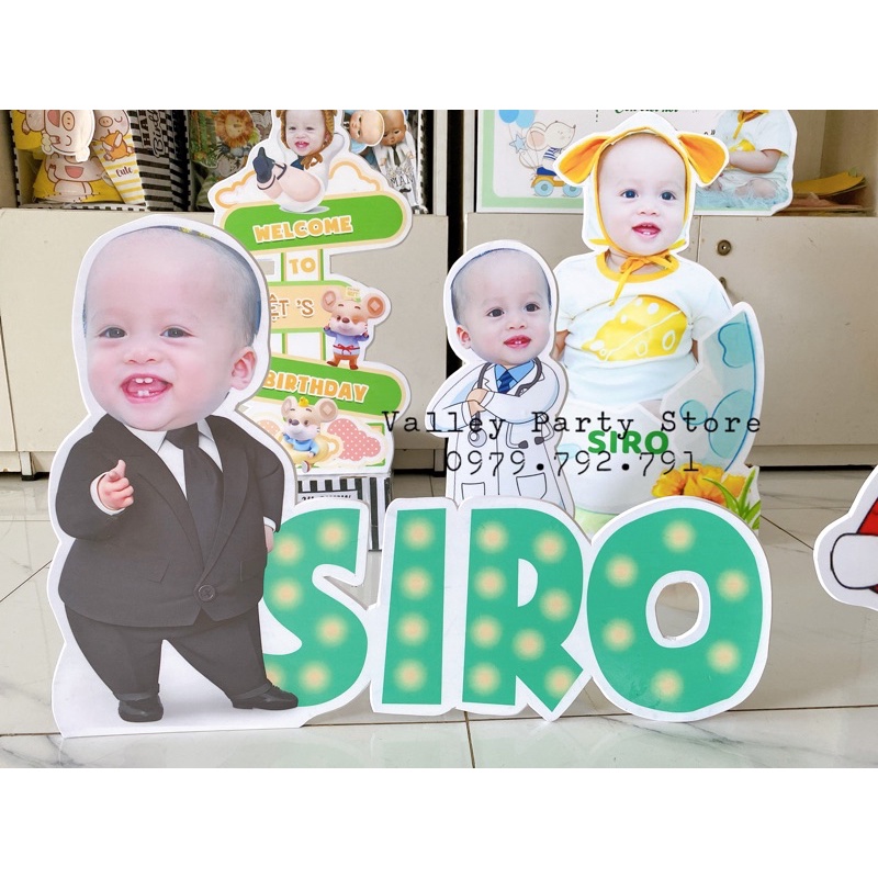 Chibi bé kèm tên