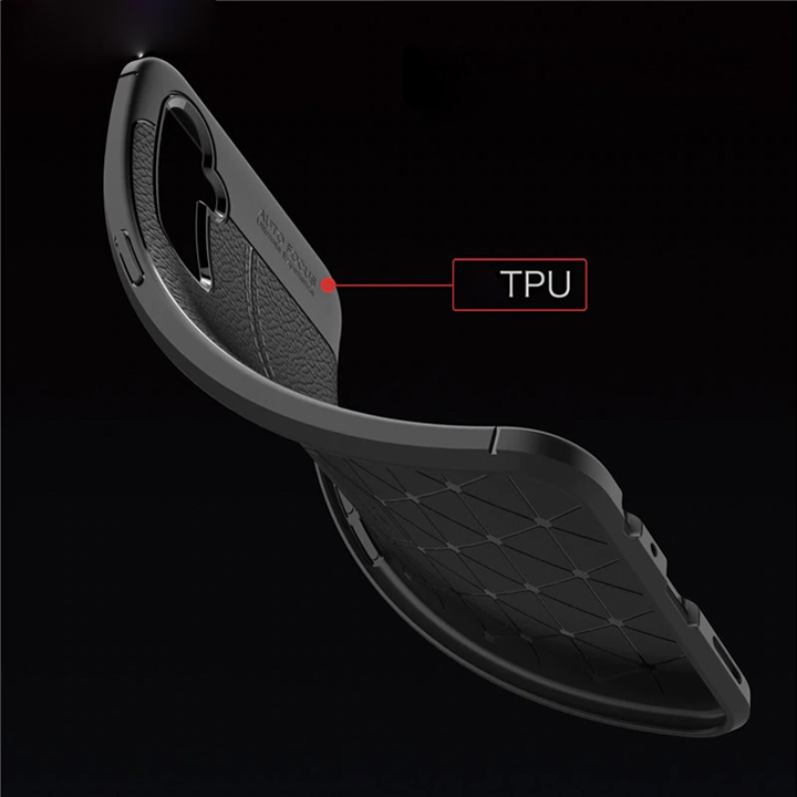 Ốp lưng Realme XT, Realme X2 silicon giả da Auto Focus