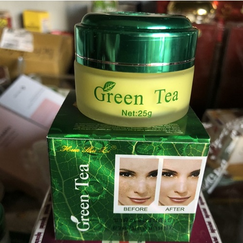 kem trắng da 7 ngày Green tea