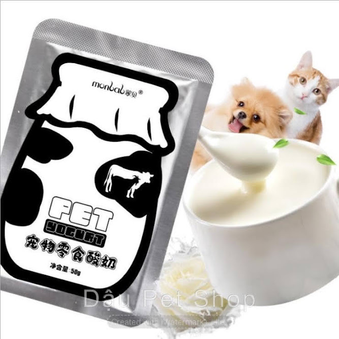 Sữa chua Monbab cho chó mèo 50g