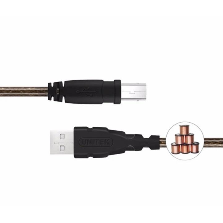 Cáp tín hiệu USB máy in, máy scan 1.8m Unitek Y-C419