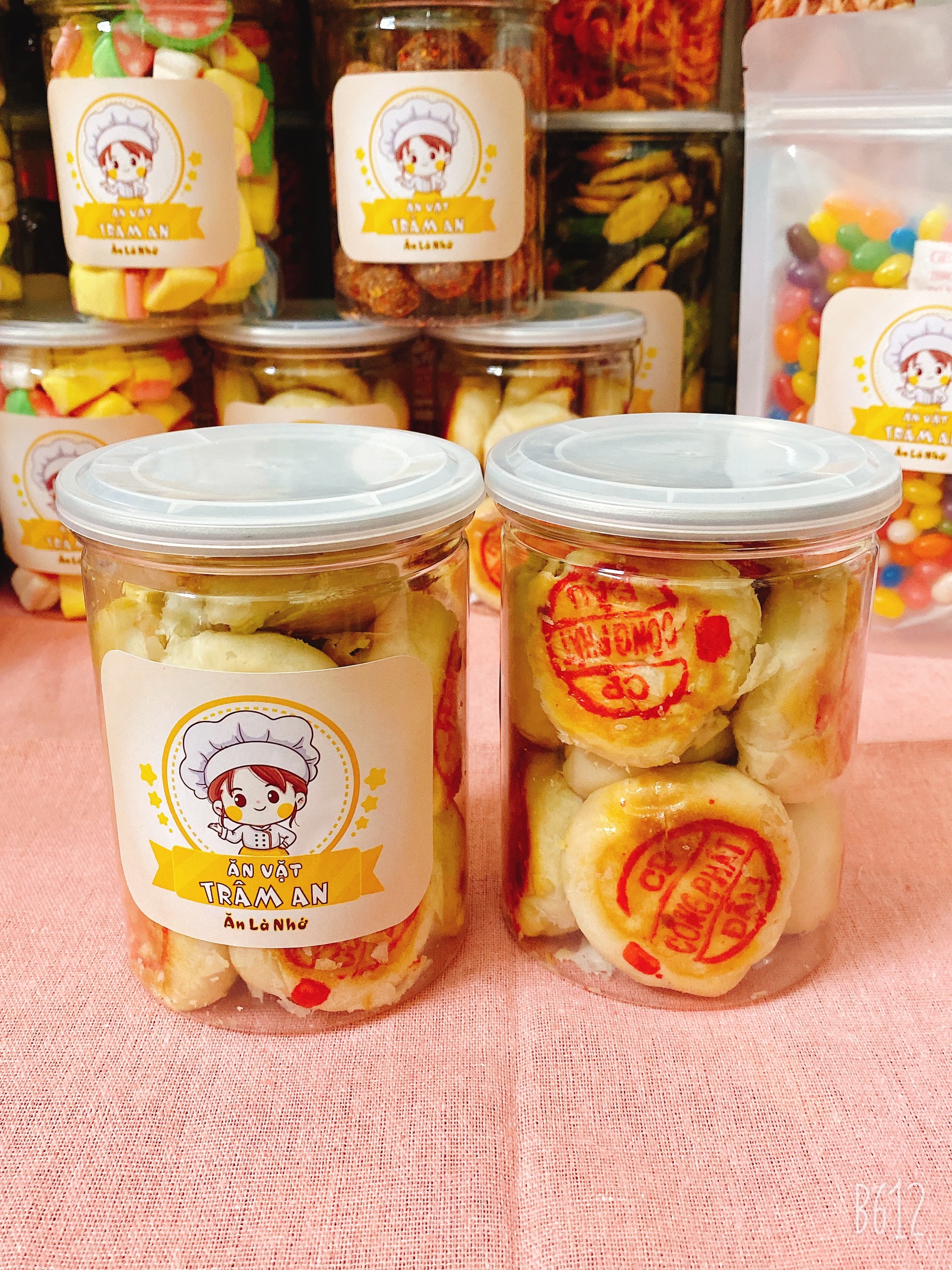 Bánh Pía Sầu Riêng Trứng Muối Mini