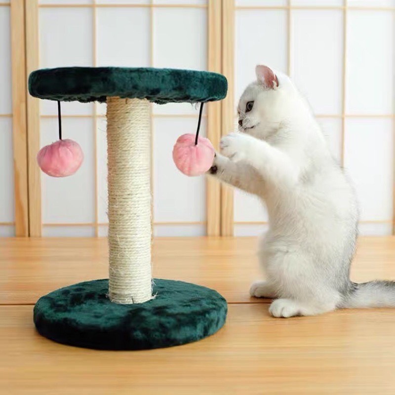 Nhà cây cattree cào móng dành cho mèo cao cấp