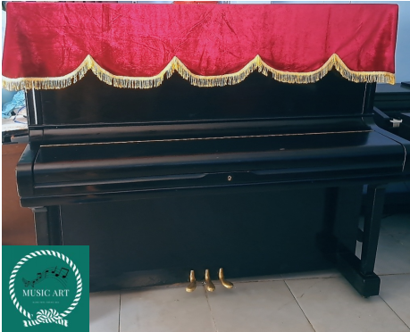 Khăn phủ đàn Piano Nhung