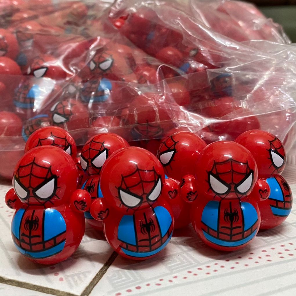 Búp bê lật đật Spiderman , Lật Đật Siêu anh hùng Nhện đỏ xinh xắn