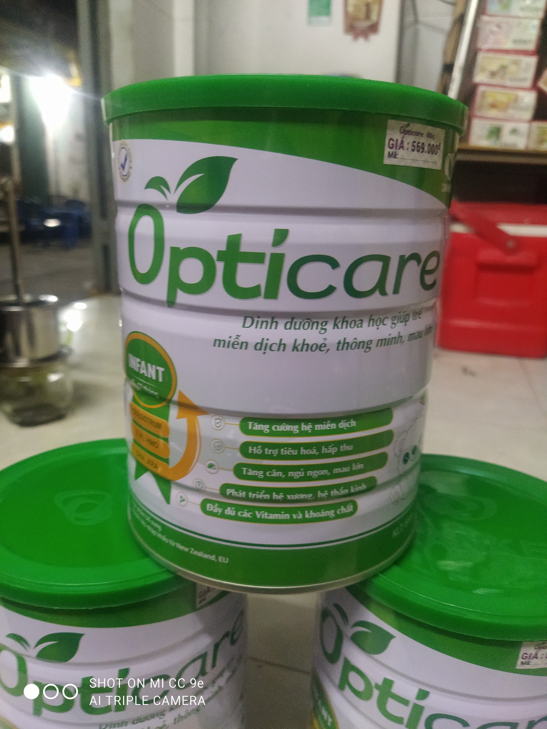 COMBO 2 HỘP SỮA 0-12 THÁNG CHO BÉ OPTICARE