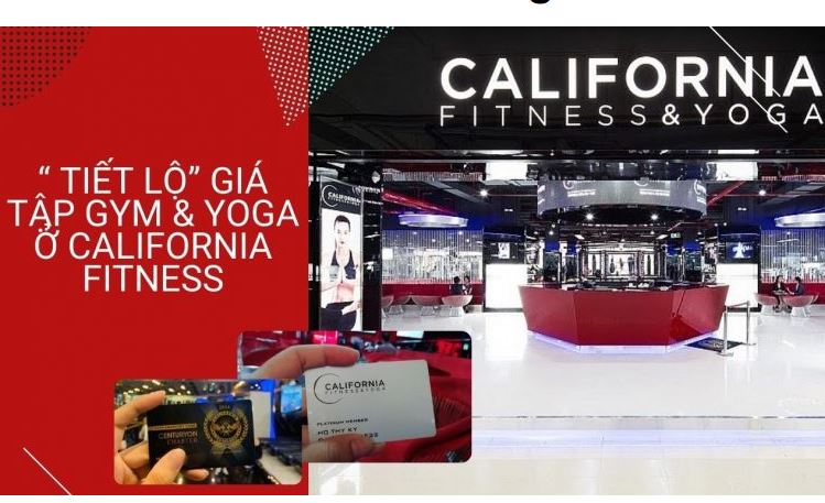 Gói Tập, Mức Phí Của California Fitness & Yoga
