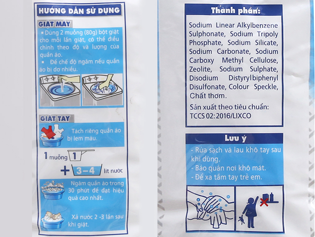 Bột giặt Lix Extra hương hoa 6kg