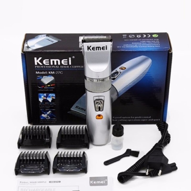 Tông đơ cắt tóc gia đình Kemei 27c