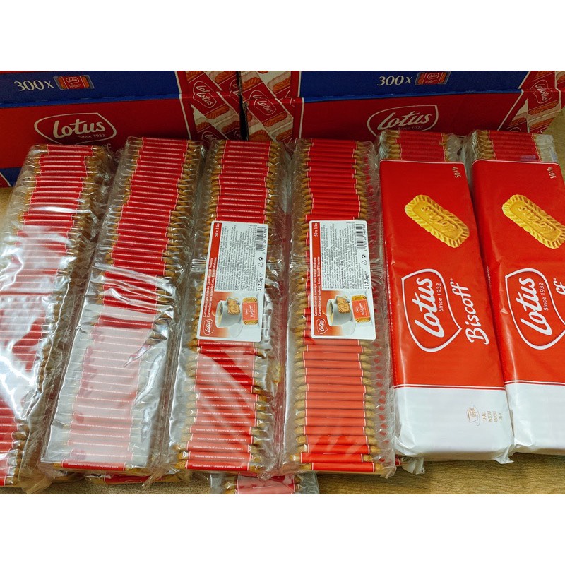 Gói 50 chiếc - Bánh quy Lotus Biscoff thơm giòn vị quế