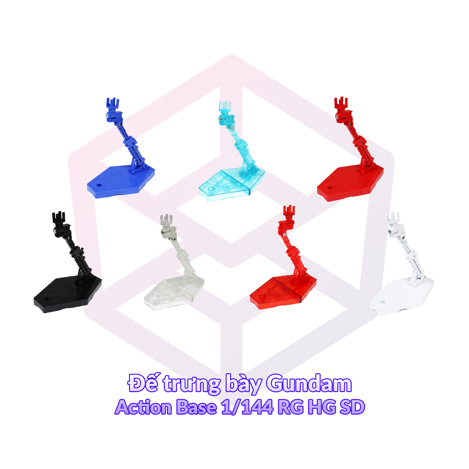 Đế trưng bày Gundam Action Base cỡ 1/144 - Dụng cụ