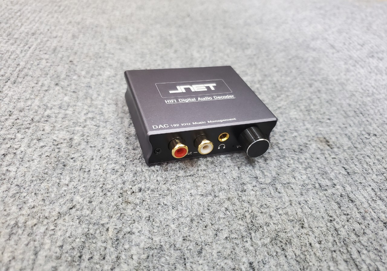 DAC Giải Mã Âm Thanh Jnet DA210 24bit 192Khz