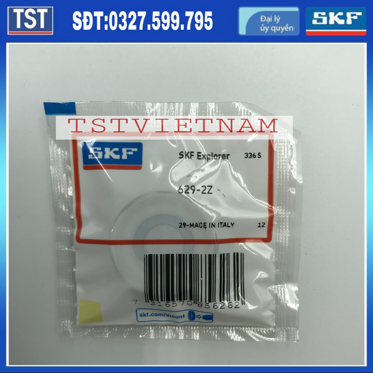 Vòng bi bạc đạn skf 629-2z