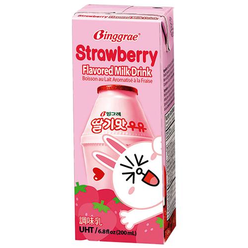 Sữa Dâu Binggrae 1 hộp