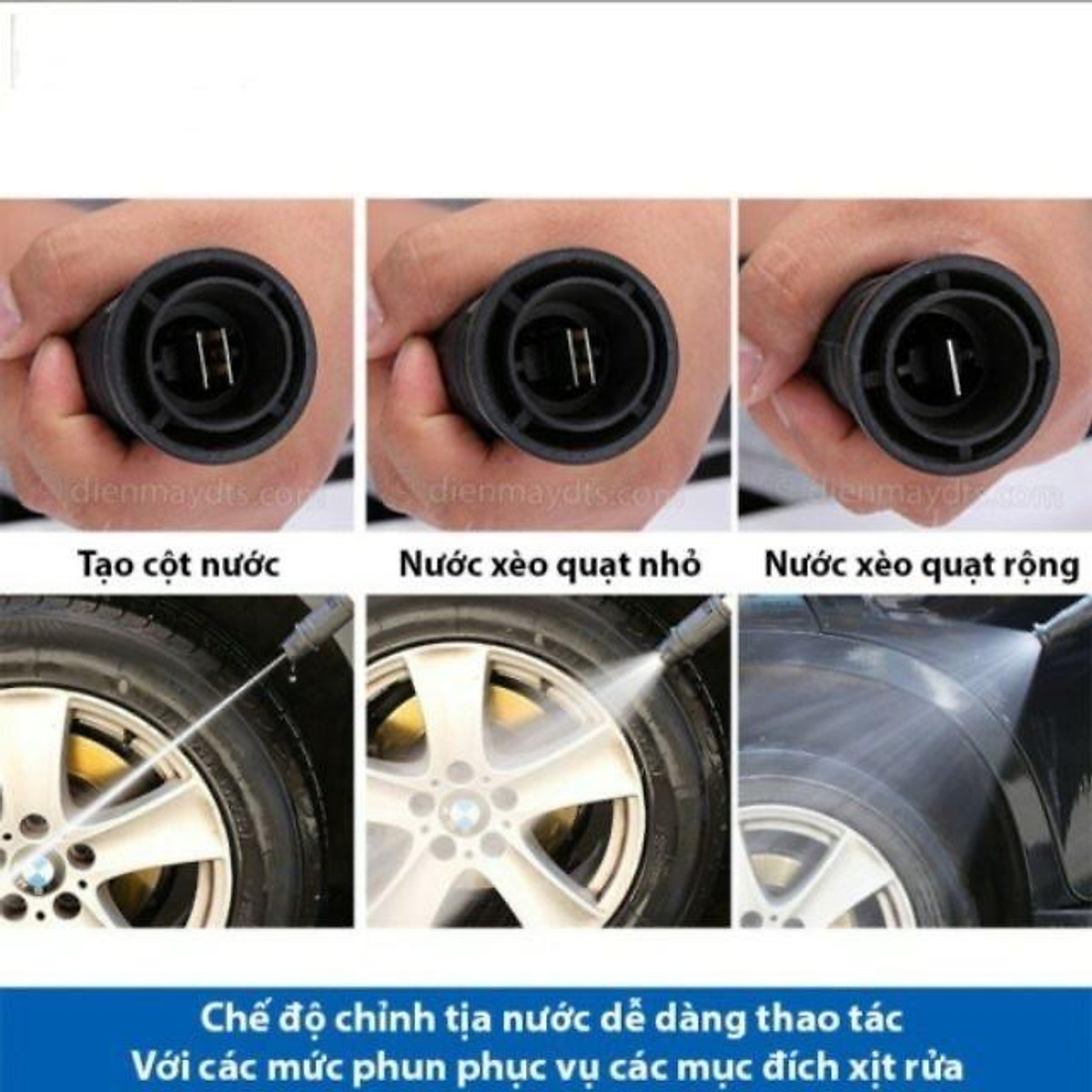 Súng xịt máy rửa xe áp lực cao