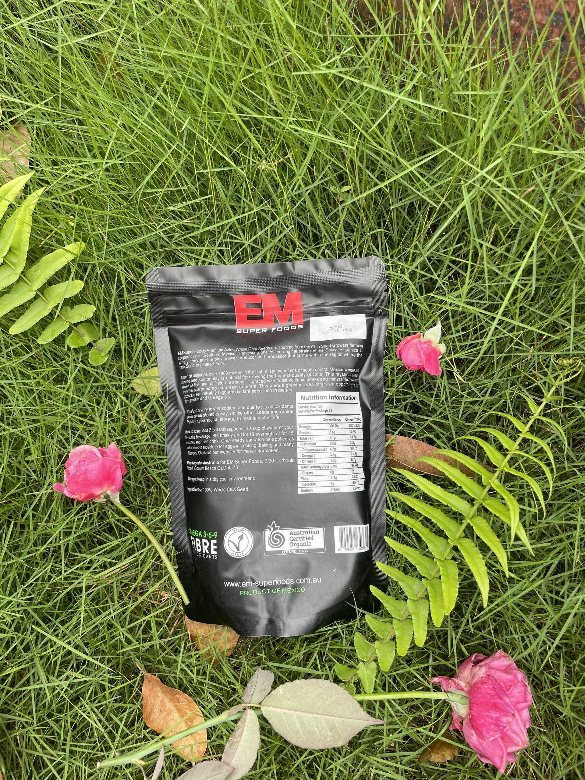 HẠT CHIA ÚC, BLACK BAG CHIA - 500g