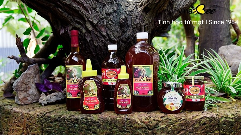 Mật ong hoa nhãn Vinabee 530g