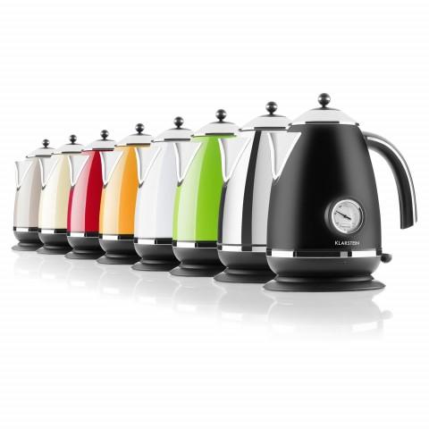 Ấm Siêu Tốc Klarstein 1,7L, 2200W, Màu Đen