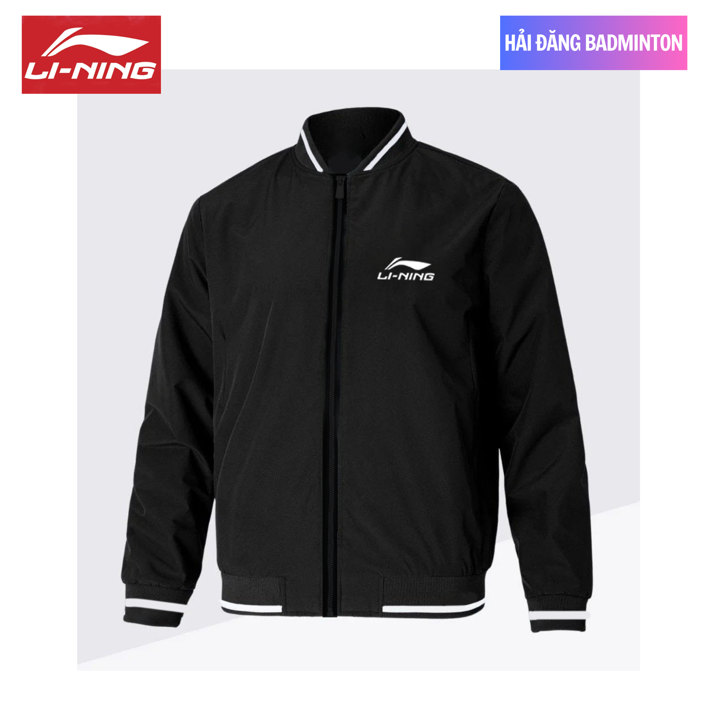 Áo khoác cầu lông lining cực đẹp cao cấp cho nam ak20