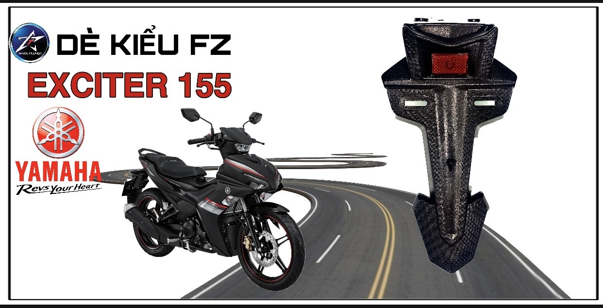 [HCM]ĐUÔI DÈ FZ DÀNH CHO EXCITER 155