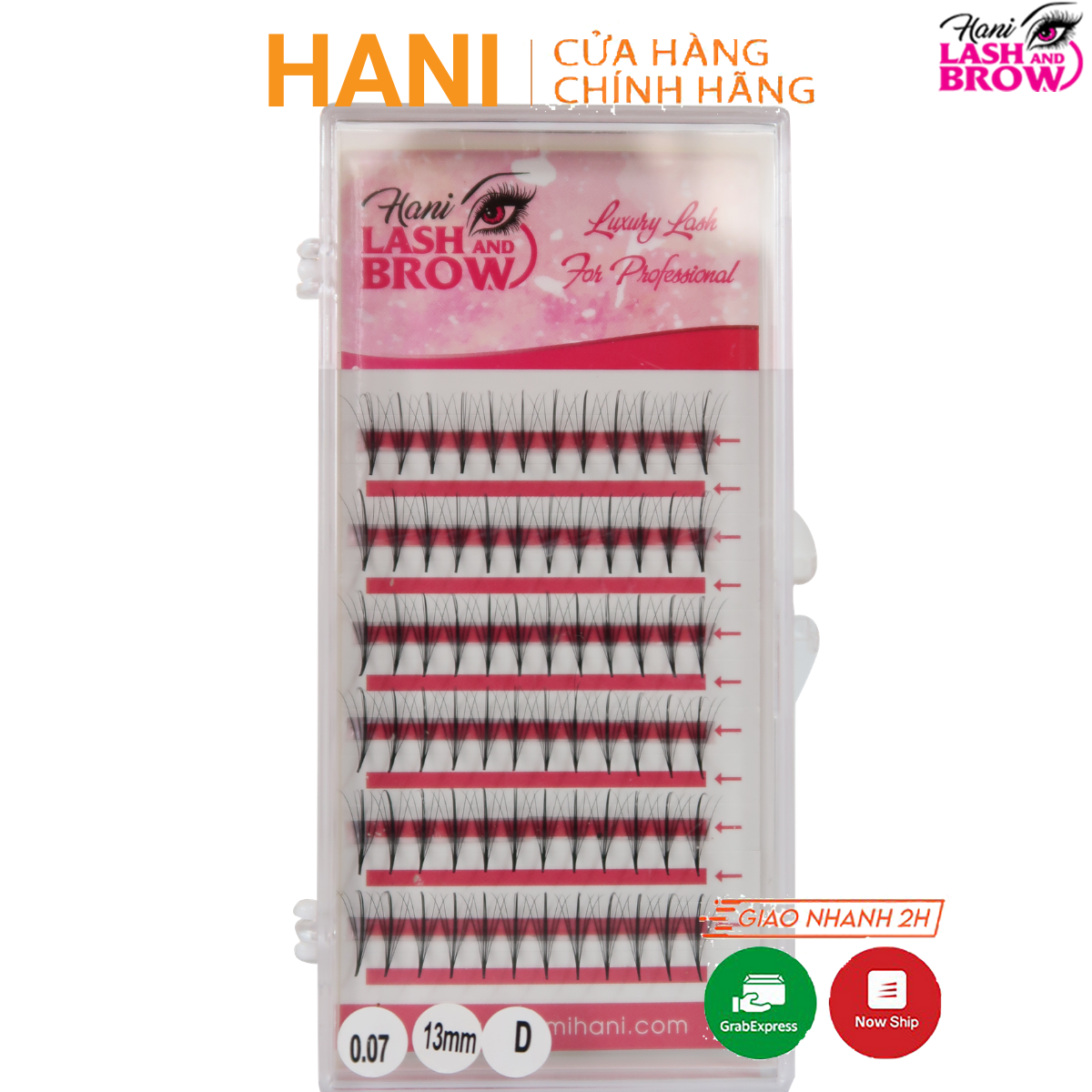Mi Khay Katun 5d 007 C D  Siêu Hot - Lông Mi Nối Wispy Giúp Tiết Kiệm Thời Gian Cho Thợ Nối Mi - Hani Beauty