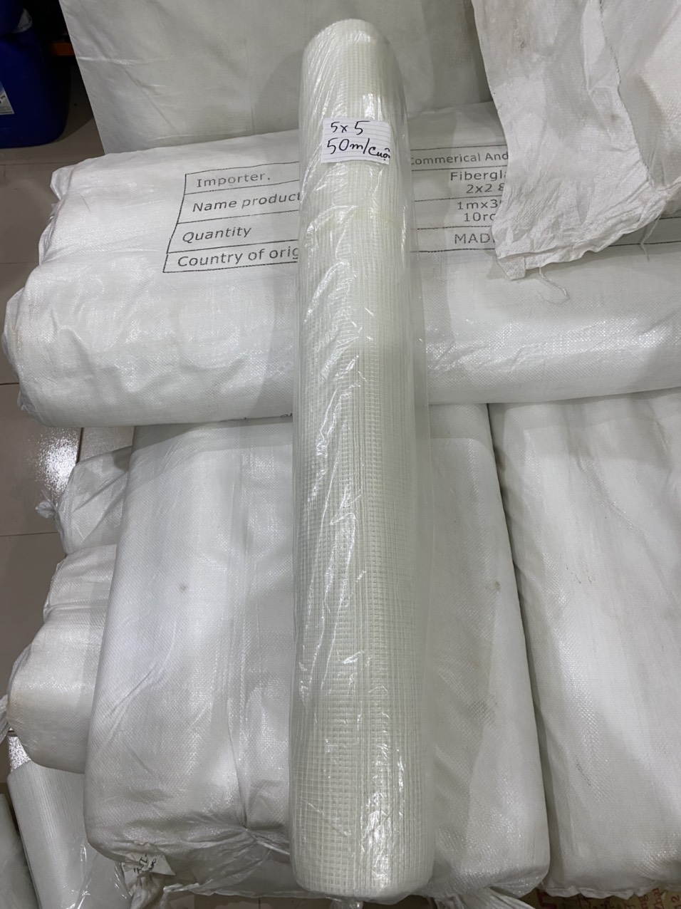 Lưới thủy tinh chống thấm gia cố vết nứt
