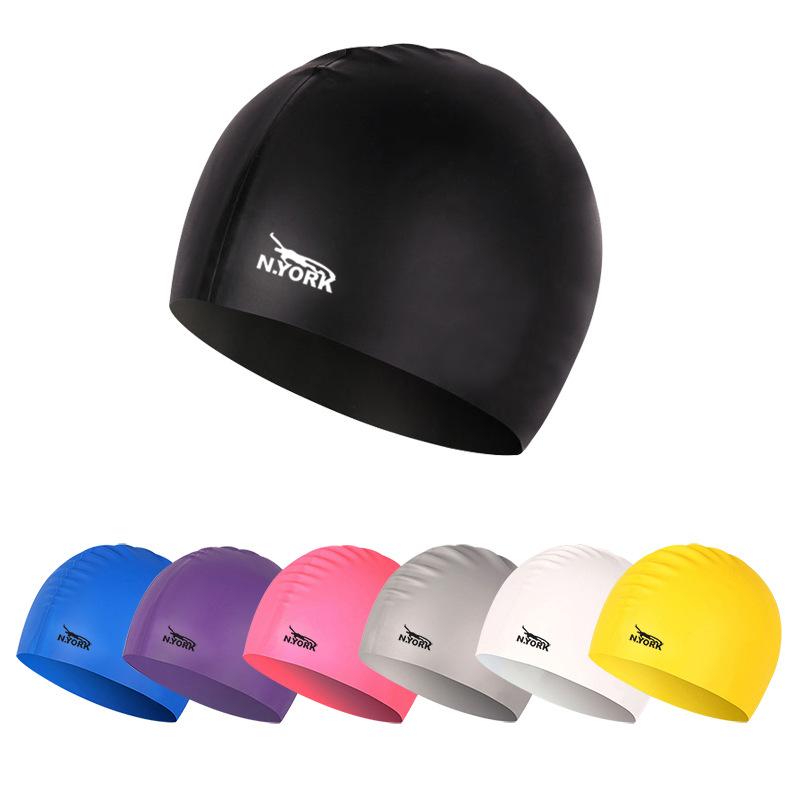 Combo 2 Mũ bơi nam nữ bằng silicon thời trang, chất liệu mềm mại, bền đẹp, dụng cụ đi bơi sành điệu, quà tặng cho người thân, bạn bè