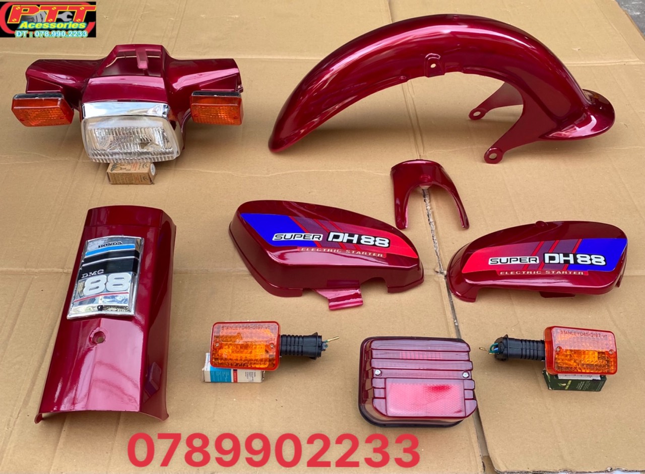 DÀN ÁO Xe DH 88 NHỰA ABS ( ĐỜI DÈ TRÒN )