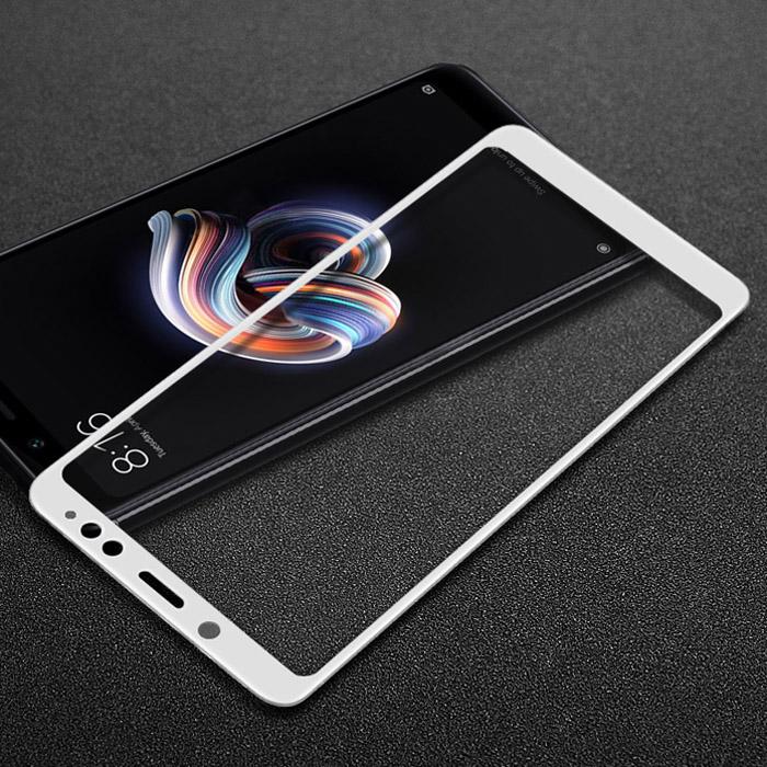 Kính cường lực full màn Xiaomi Redmi Note 5 / Note 5 Pro Trắng