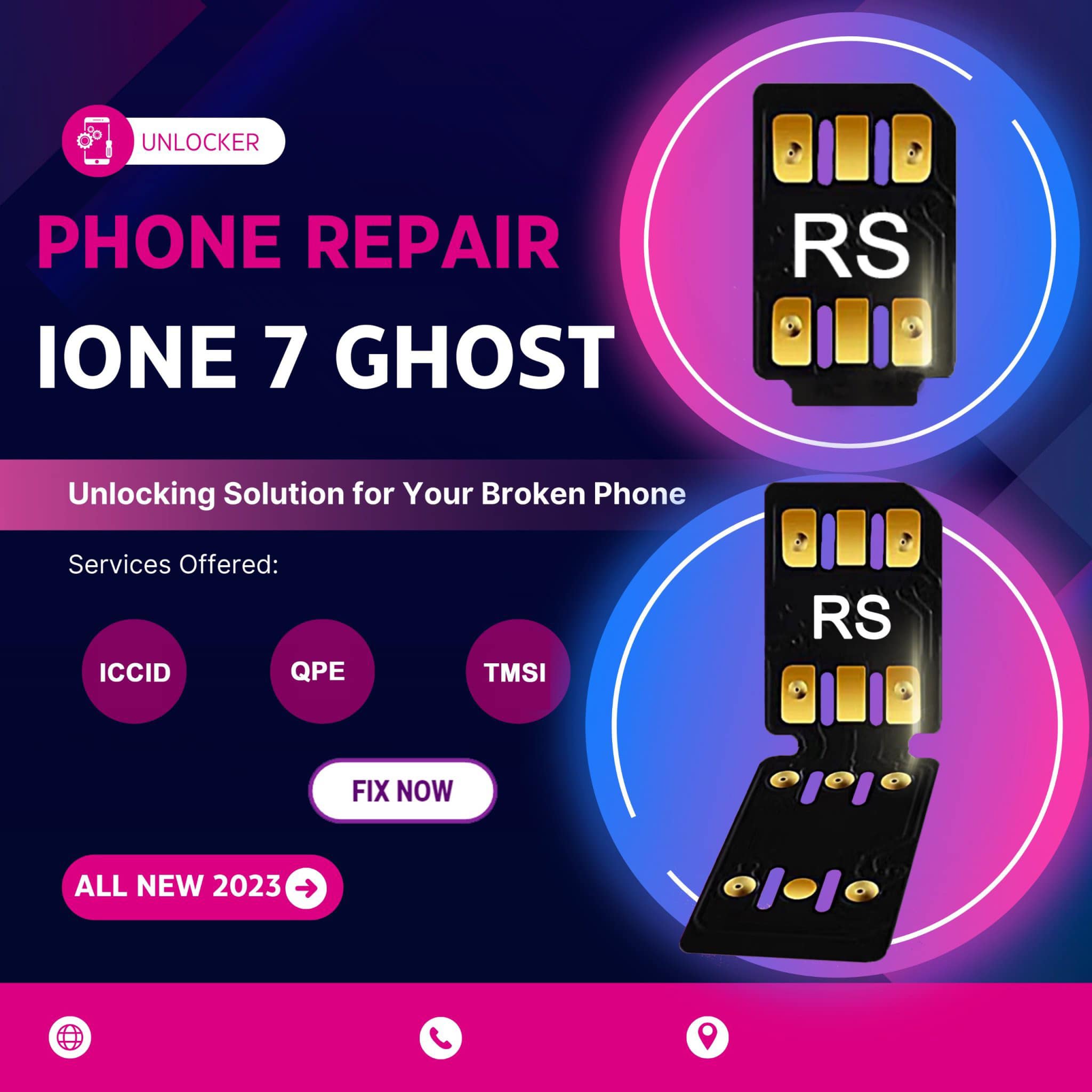 Sim ghép thần thánh iOne 7 Ghost Fix Full Mới Nhất (HOT)