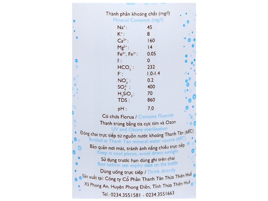 [THÙNG 24 CHAI] Alba Nước Khoáng Thiên Nhiên 500ml