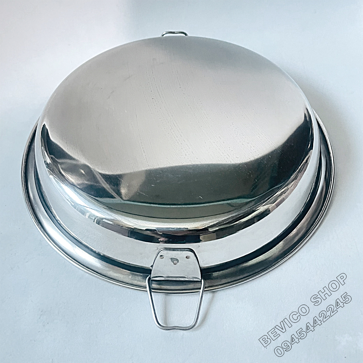 Khay inox 304 tròn | Bơ inox ( 4 size: 20cm, 24cm, 28cm, 30cm, 32cm, 34cm)