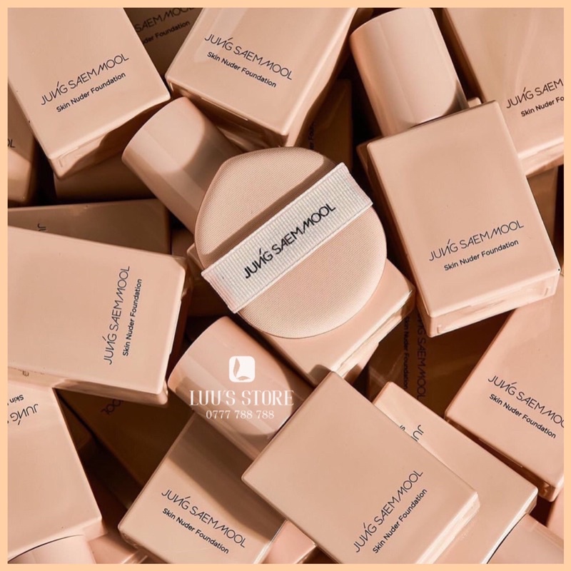 Kem Nền Jung Saem Mool Skin Nuder Foundation