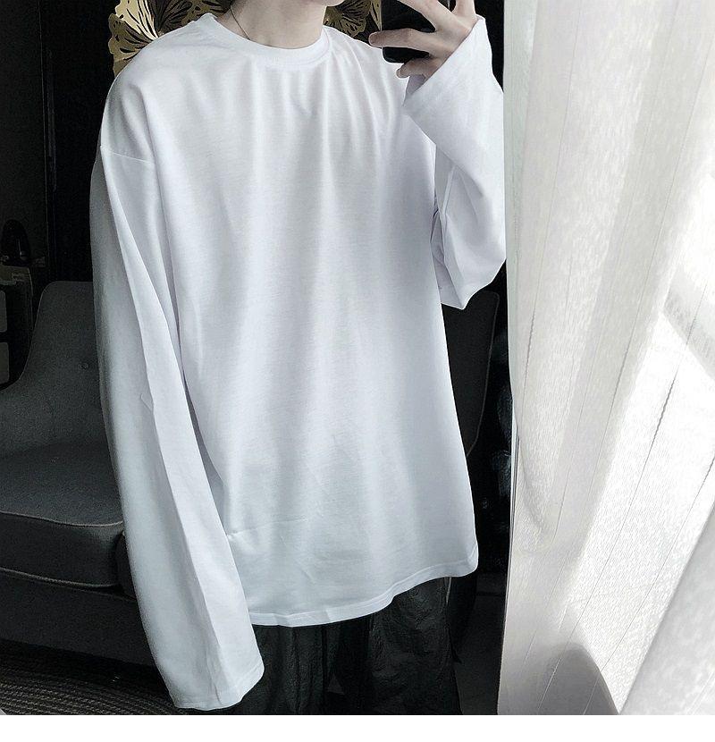 Áo thun Tay dài Sleeves BLACK and WHITE Basic Unisex
