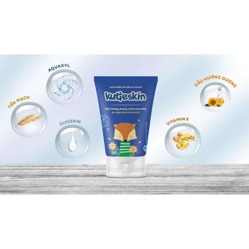 Kutieskin- Bộ sản phẩm chăm sóc làn da bé [DƯỠNG ẨM, CHÀM SỮA, NGỨA, HĂM, KUTIE SKIN] 30gr