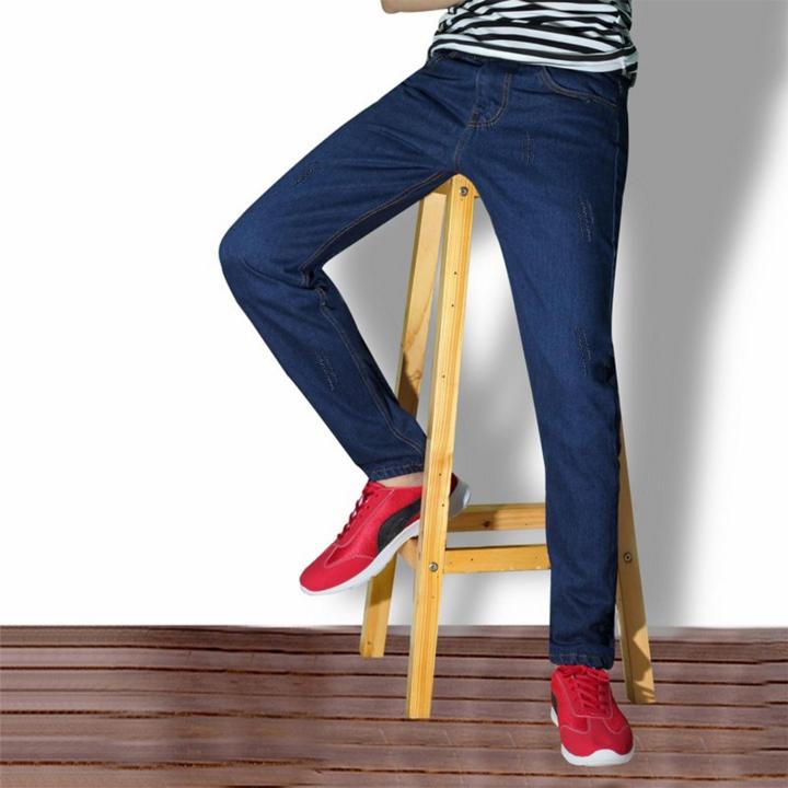 Quần Jean Nam Form Ôm Dáng Bó Hàn Quốc