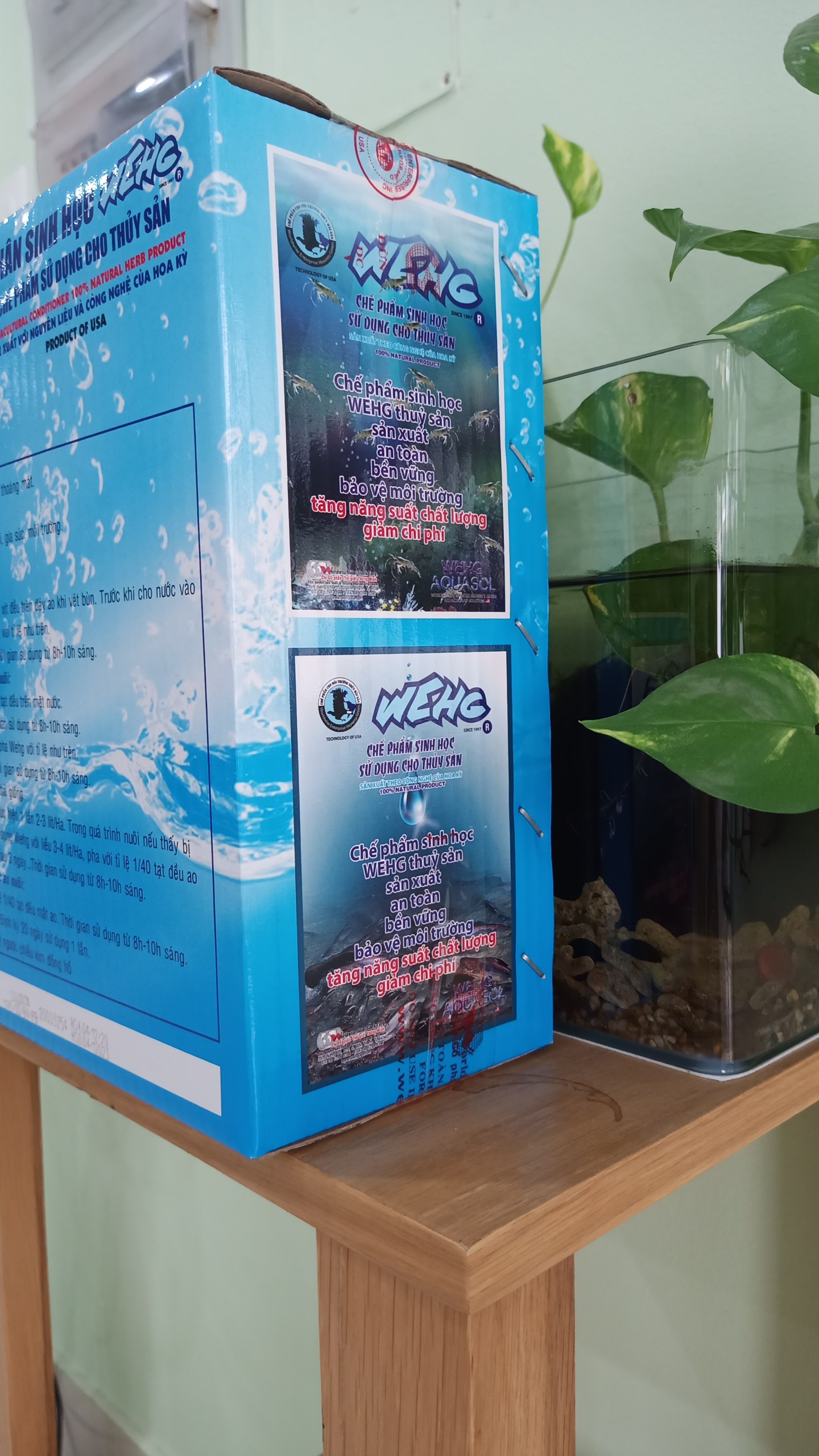 CHẾ PHẨM SINH HỌC WEHG THỦY SẢN