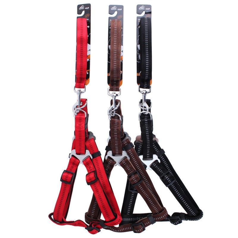 dây xích ngực dắt chó đi dạo HT2-46